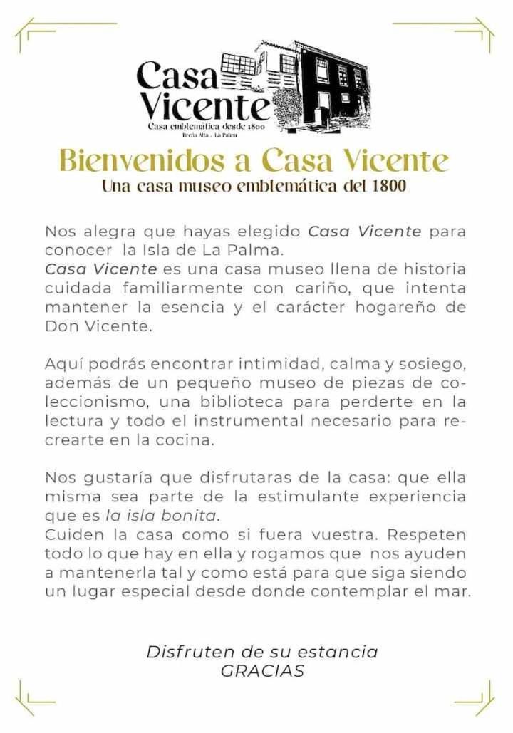Casa Vicente Vista Al Mar Y Montana Villa Brena Alta Bagian luar foto